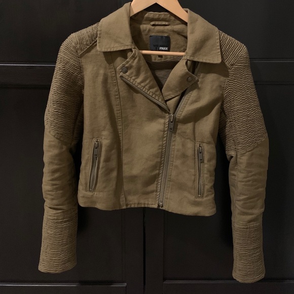 ARITZIA - Wilfred Free Moto Jacket - Picture 2 of 3